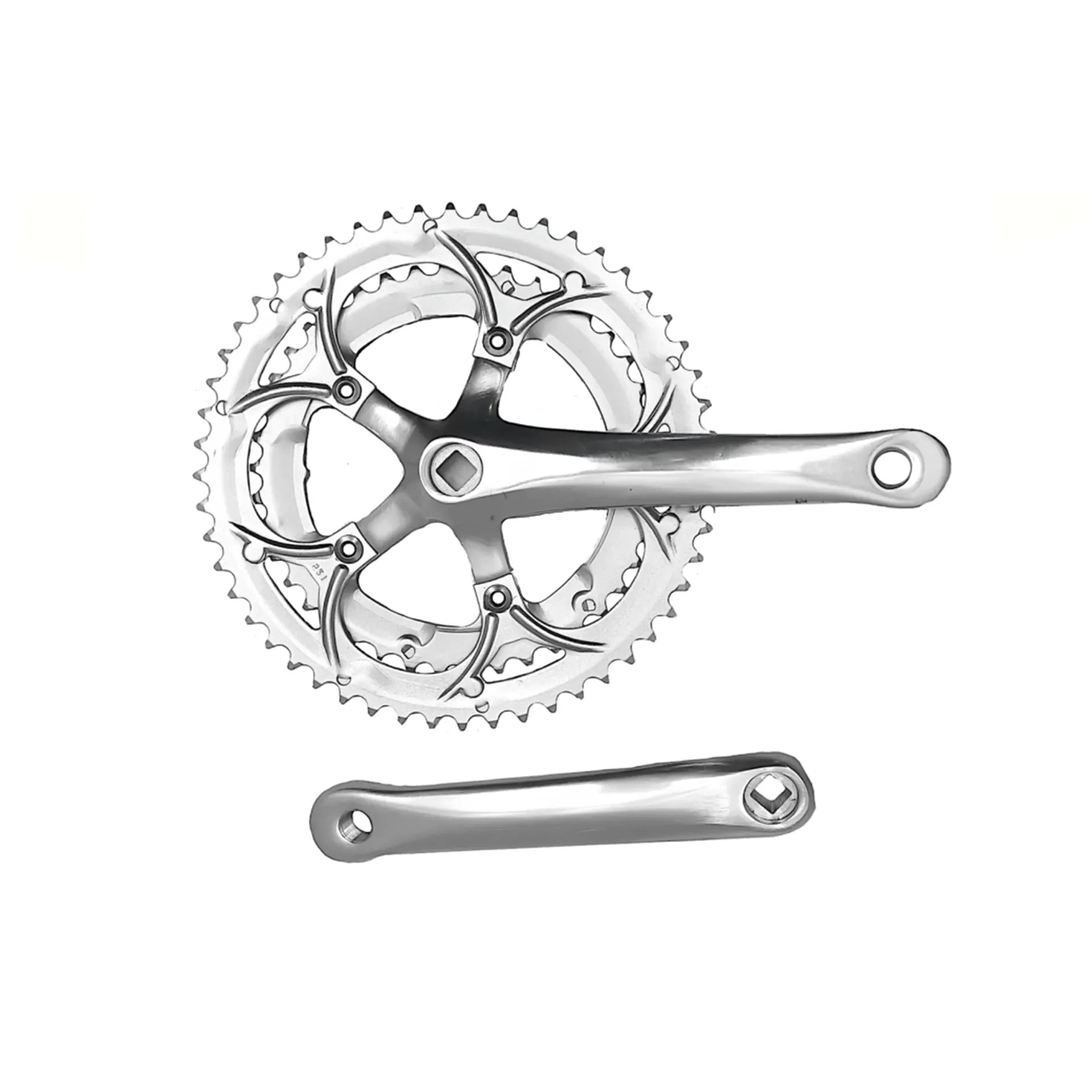 Road Crankset 52/42T – Aluminum – Double Chainring