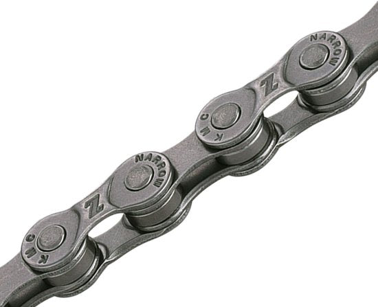 KMC Z8.3 Chain – 6/7/8-Speed – 1/2" x 3/32" – Grey